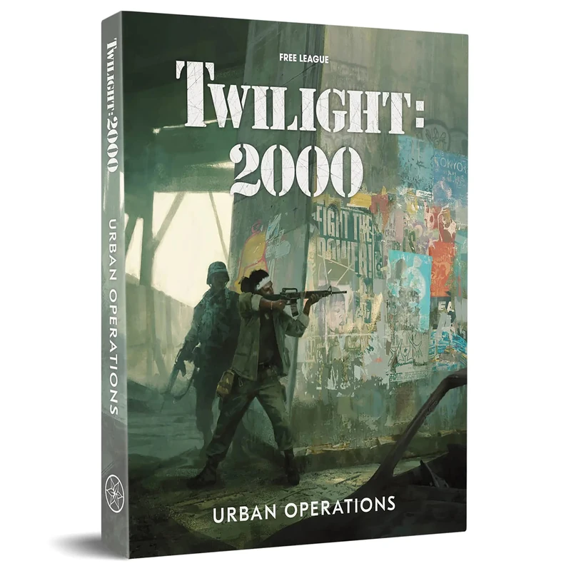 TWILIGHT Impressions 2000 Urban Operation Expansion Boxed Set - Includes 96 Page Hardcover RPG Book with New Factions & Scenerios, New Encounter Cards & Maps, Roleplaying Game