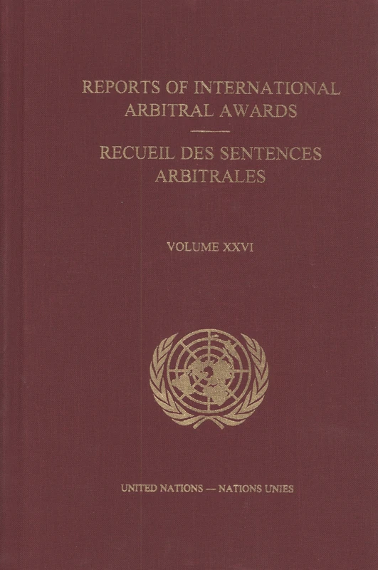 Reports of International Arbitral Awards (St/ Leg/ Riaa): Volume 26 - Image 1