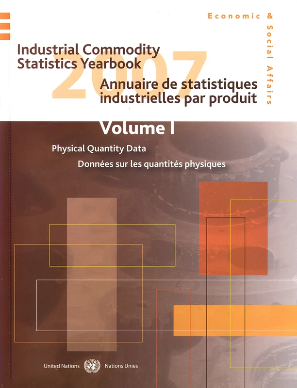 Industrial Commodity Statistics Yearbook 2007 - 2 Volumes