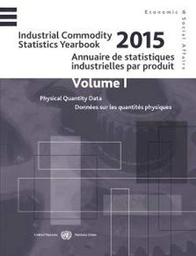Industrial Commodity Statistics Yearbook 2015: Physical Quantity Data (Vol.I) and Monetary Value Data (Vol.II) (Industrial Commodity Statistics ... De Statistiques Industrielles Par Produit)