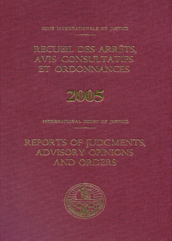 Reports of Judgments Advisory Opinions and Orders (Icj Reports of Judgments Advisory Opinions & Order) (Icj-Rpts of Judgements (Bound))