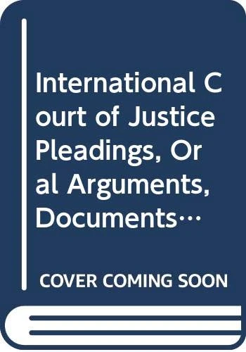 Pleadings, Oral Arguments, Documents, Volume V: Territorial Dispute (Libyan Arab Jamahiriya v. Chad) (ICJ Pleadings, Oral Arguments, Documents)