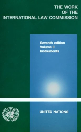 The Work of the International Law Commission: Volumes 1 and 2