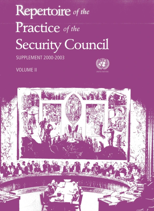 Repertoire of the Practice of the Security Council: 1-2