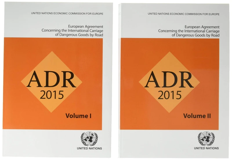United Nations ADR Dangerous Goods by Road (2 Vols) 2015