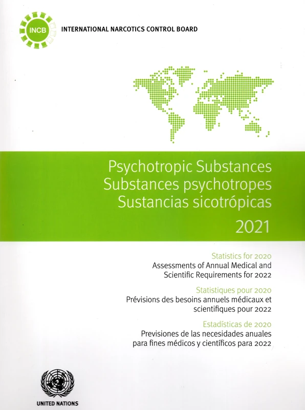 United Nations Psychotropic Substances 2021 - Statistics 2020