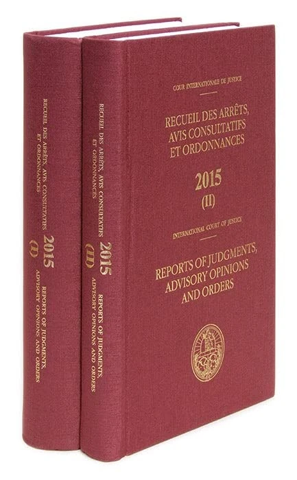 United Nations Reports of Judgments and Advisory Opinions 2015