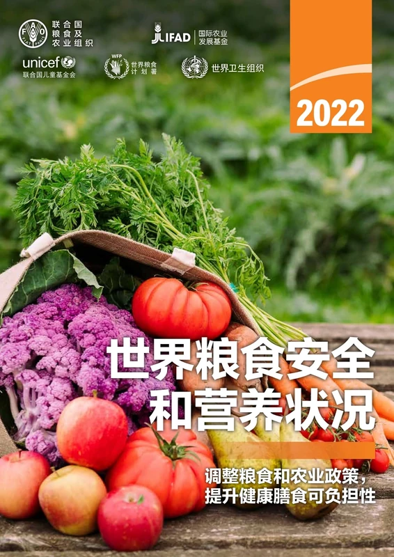 The State of Food Security and Nutrition in the World 2022 (Chinese): Repurposing Food and Agricultural Policies to Make Healthy Diets More Affordable