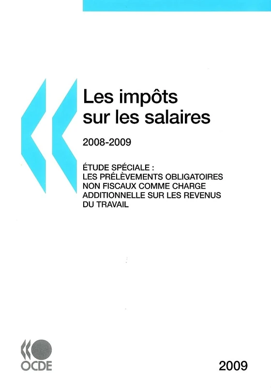 Taschen Les impots sur les salaires 2009 - OECD Book - Image 1