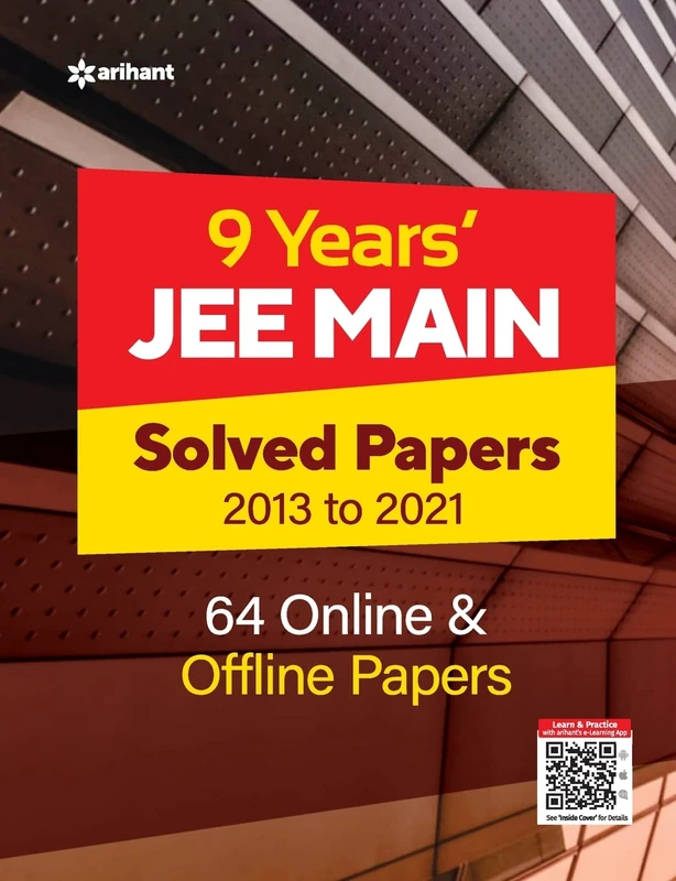 9 Years Solved Papers Jee Main 2022 - Image 1