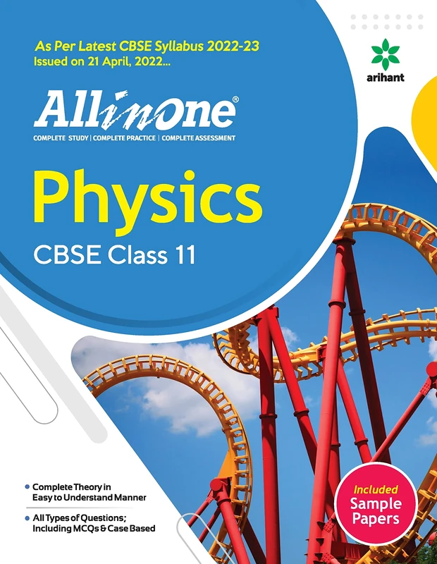 Cbse All in One Physics Class 11 2022-23 Edition (as Per Latest Cbse Syllabus Issued on 21 April 2022)