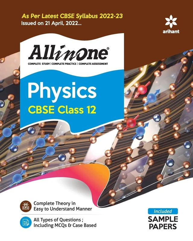 Cbse All in One Physics Class 12 2022-23 Edition (as Per Latest Cbse Syllabus Issued on 21 April 2022)