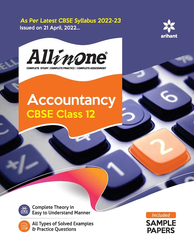 Arihant CBSE All in One Accountancy Class 12 (2022-23 Edition)