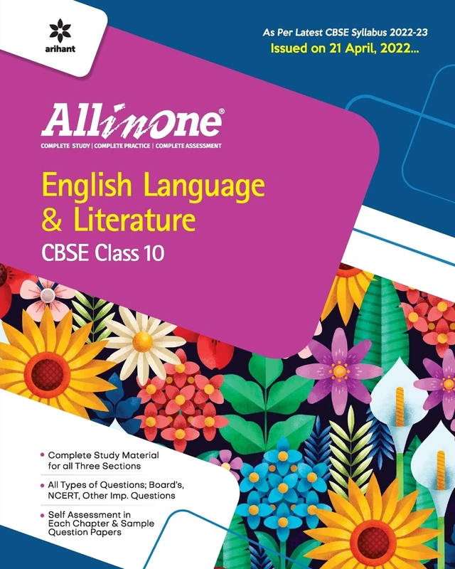 Cbse All in One English Language & Literature Class 10 2022-23 Edition (as Per Latest Cbse Syllabus Issued on 21 April 2022) - Image 1