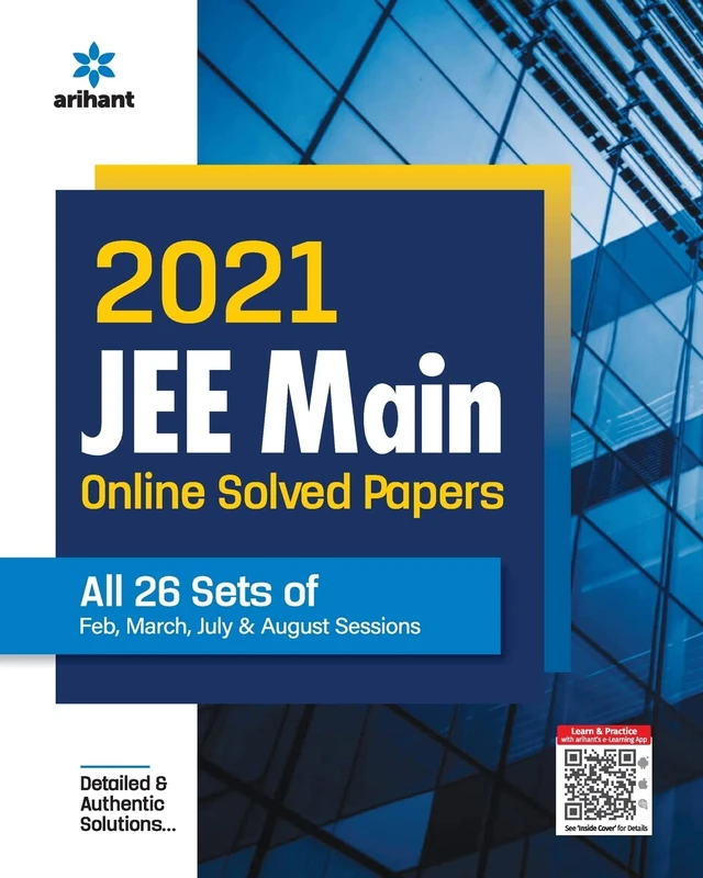 2021 Jee Main Online Solved Papers All 26 Sets of Feb, March, July & Aug Sessions