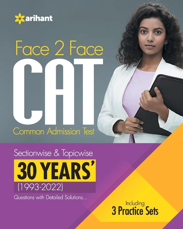 Face to Face Cat 30 Years (1993-2022) Sectionwise & Topicwise Solved Paper 2023 - Image 1