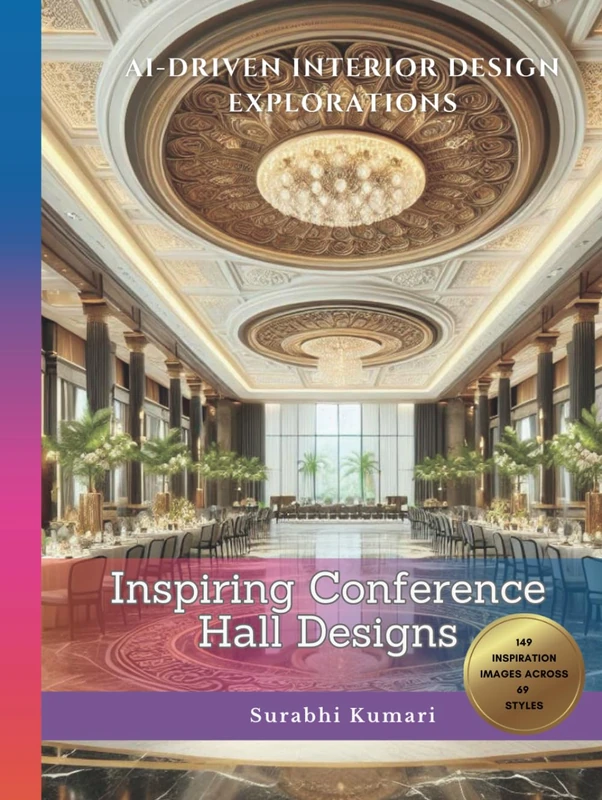 AI-Driven Interior Design Explorations: Inspiring Conference Hall Designs (AI-Driven Architectural Explorations: Boutique & Conference Environments)