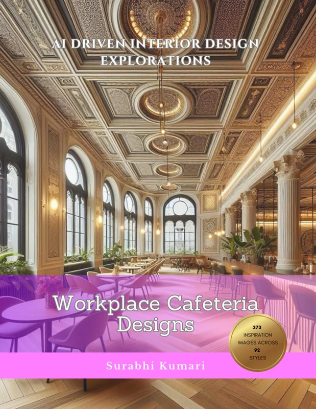 AI-Driven Interior Design Explorations: Workplace Cafeteria Designs (AI-Driven Interior Design Explorations: Workplace Interiors)