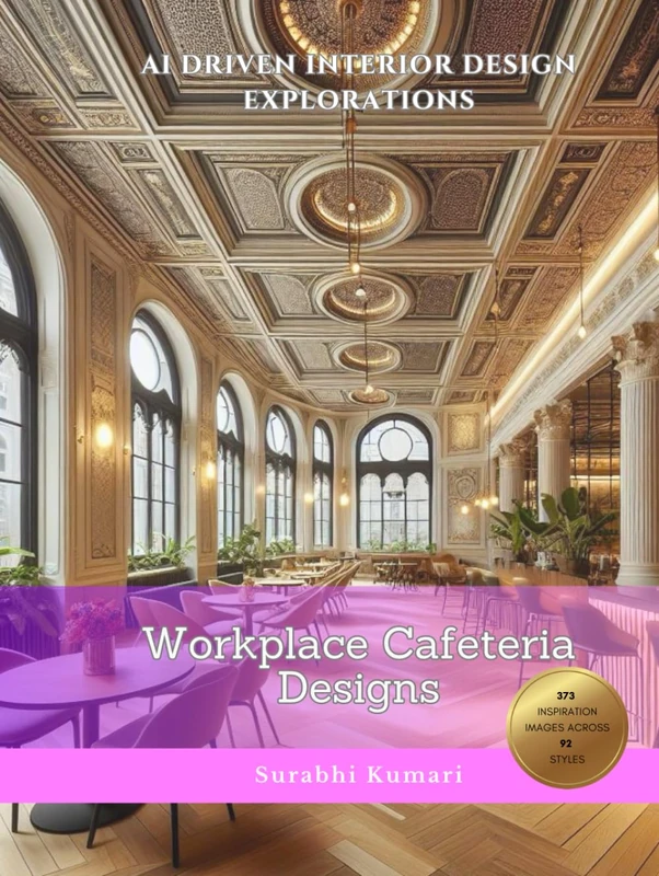 AI-Driven Interior Design Explorations: Workplace Cafeteria Designs