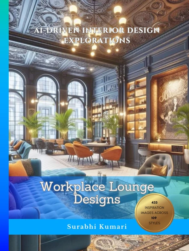 AI-Driven Interior Design Explorations: Workplace Lounge Designs (AI-Driven Interior Design Explorations: Workplace Interiors)