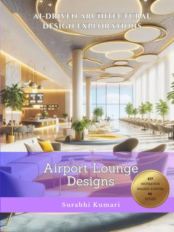 AI-Driven Architectural Design Explorations: Airport Lounge Designs (AI-Driven Architectural Explorations: Transit & Airport Spaces)