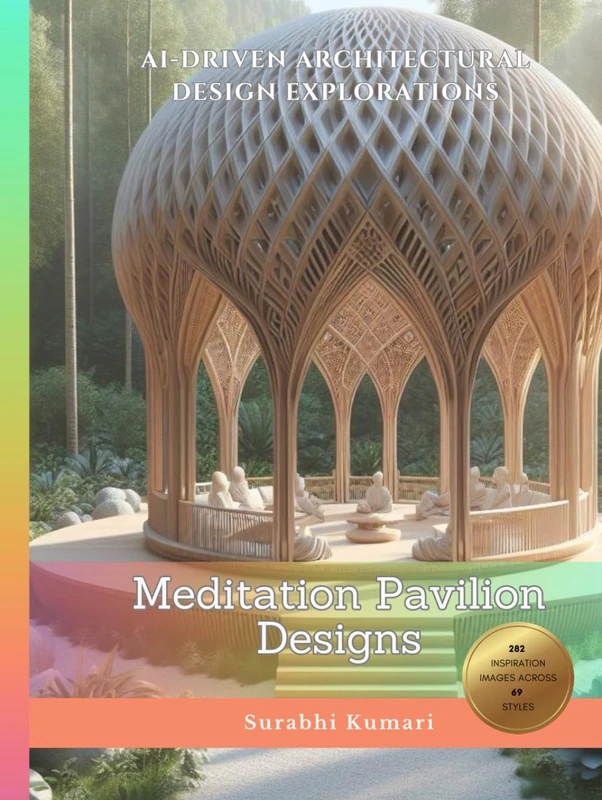 AI-Driven Architectural Design Explorations: Meditation Pavilion Designs (AI-Driven Architectural Explorations: Wellness & Spiritual Retreats) - Image 1