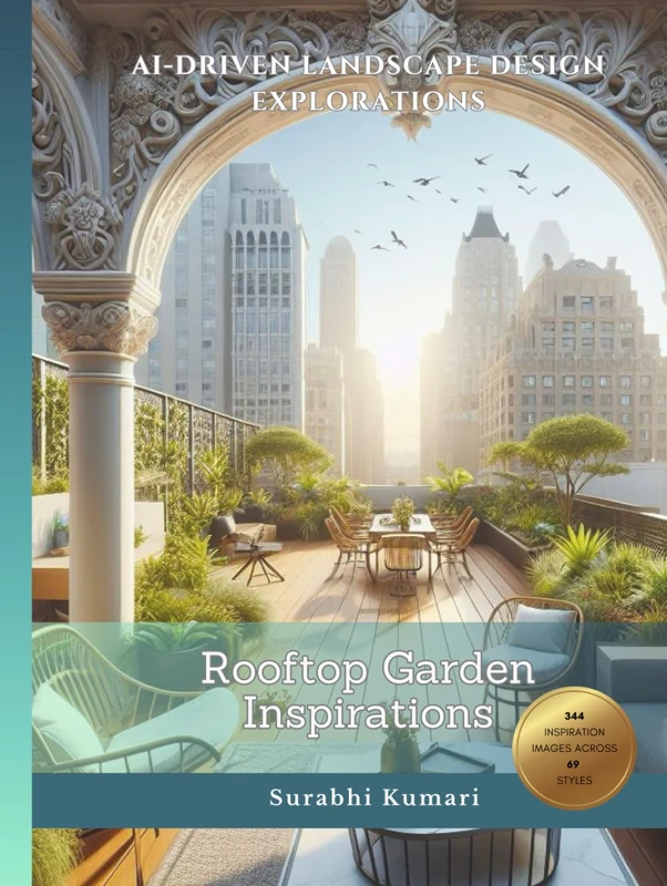 AI-Driven Landscape Design Explorations: Rooftop Garden Inspirations (AI-Driven Architectural Explorations: Landscape & Outdoors)