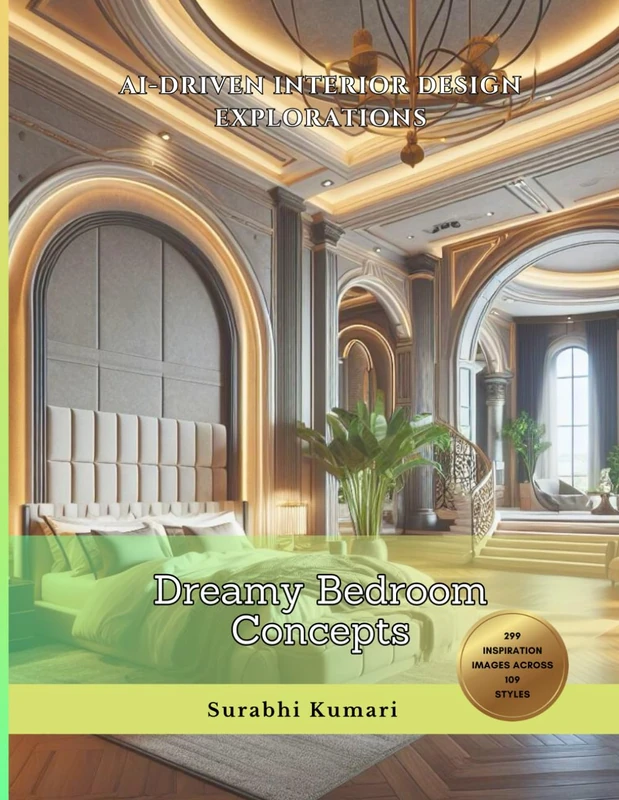 AI-Driven Interior Design Explorations: Dreamy Bedroom Concepts