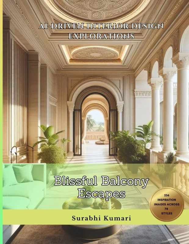 AI-Driven Interior Design Explorations: Blissful Balcony Escapes