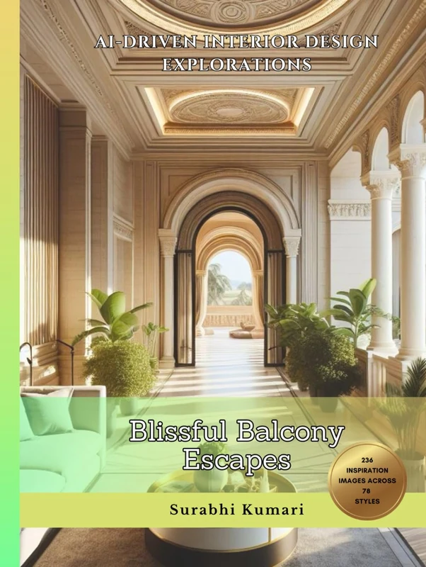 AI-Driven Interior Design Explorations: Blissful Balcony Escapes