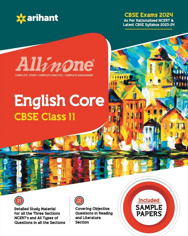 All in One Class 11th English Core for Cbse Exam 2024