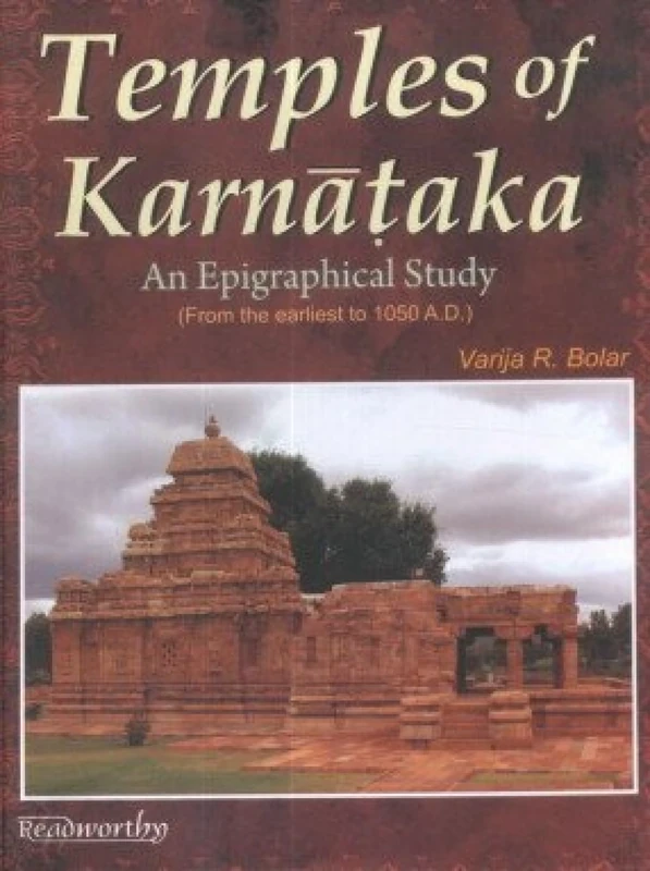Temples of Karnataka,: An Epigraphical Study(From The Earliest to 1050A. D. ) - Image 1