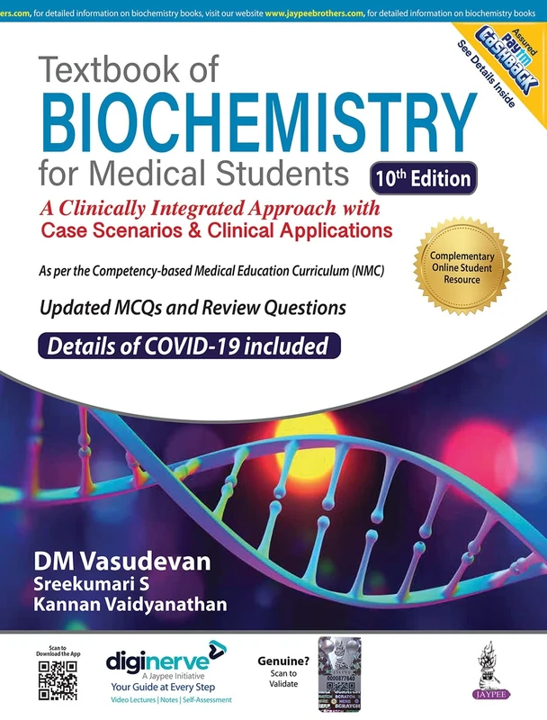 Textbook of Biochemistry for Medical Students