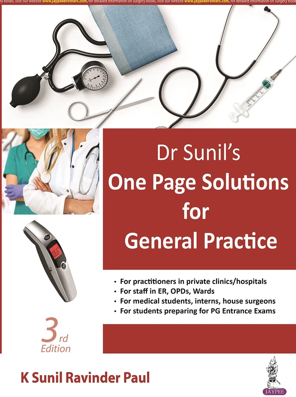 Dr Sunil's One Page Solutions for General Practice - Image 1