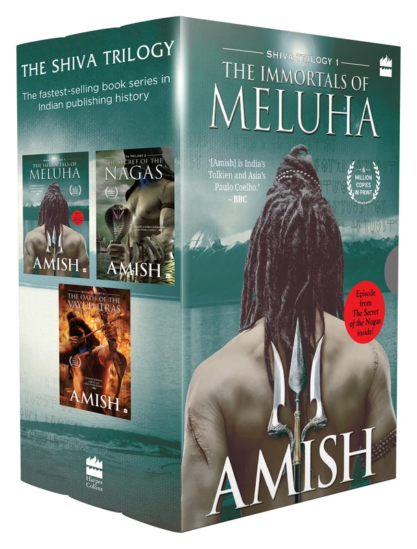 The Shiva Triology Boxset of 3 Books (Perfect Gift for This Festive Season): The Immortals of Meluha, the Secret of the Nagas, the Oath of the Vayuputras