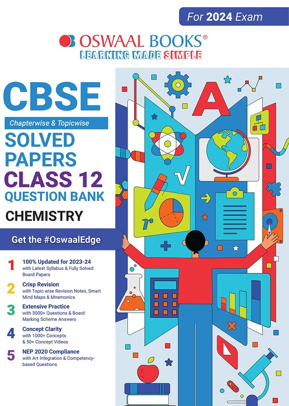 Oswaal Cbse Chapterwise Solved Papers 2023-2014 Chemistry Class 12th