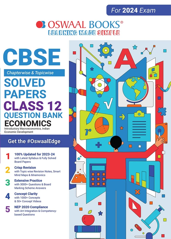 Oswaal Cbse Chapterwise Solved Papers 2023-2014 Economics Class 12th - Image 1