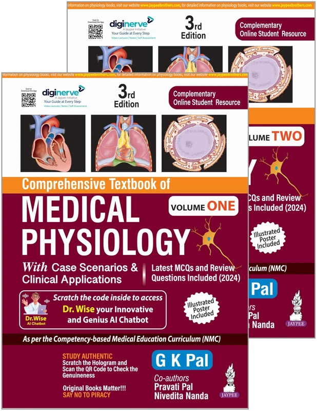 Comprehensive Textbook of Medical Physiology: Two Volume Set