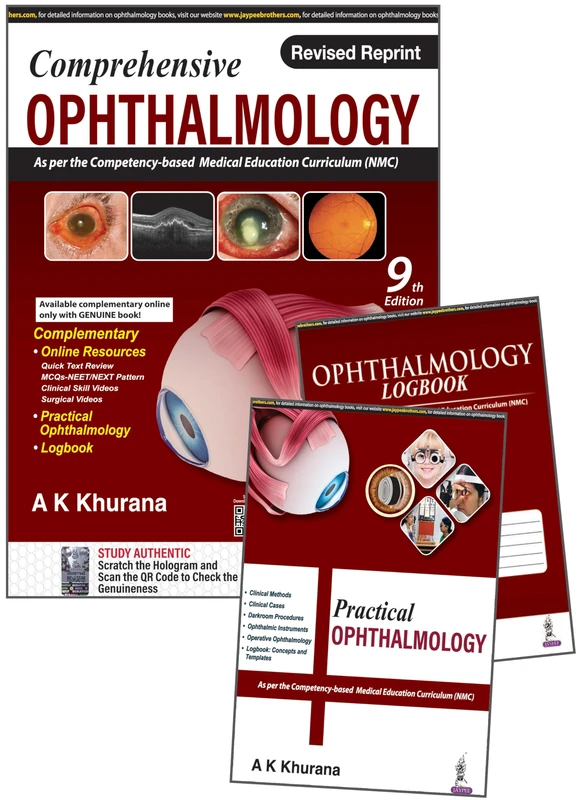Comprehensive Ophthalmology: With Ophthalmology Logbook Plus Practical Ophthalmology