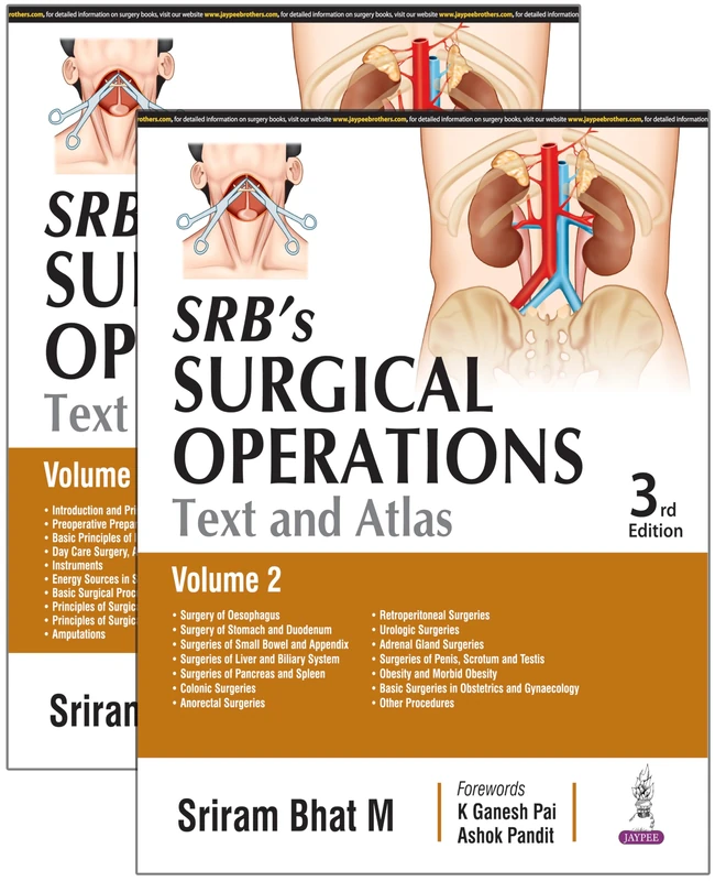 SRB’s Surgical Operations: Text and Atlas: Two Volume Set