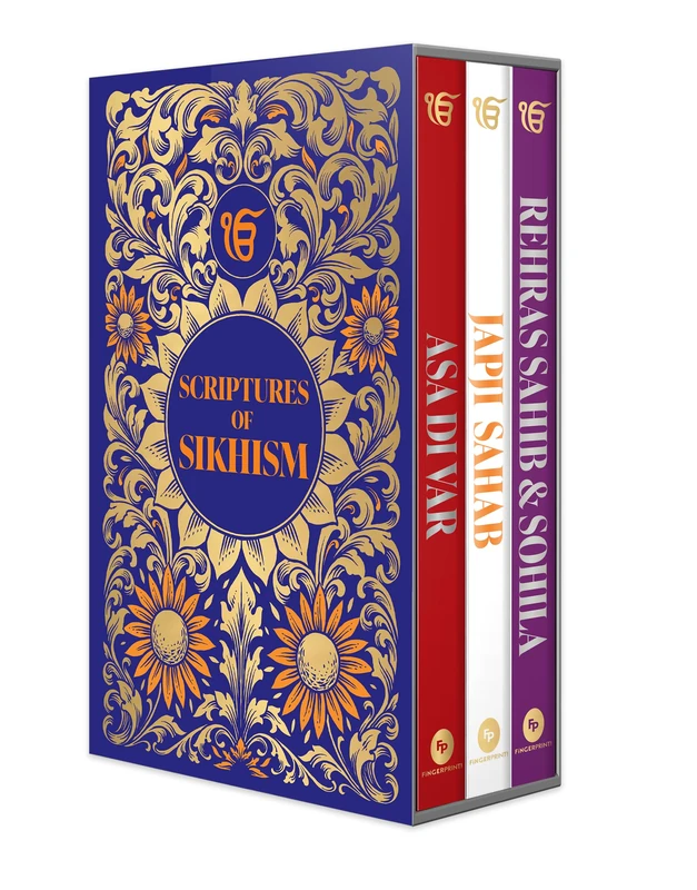 Scriptures of Sikhism (Japji Sahib| Asa Di Var| Rehras Sahib Sohila) (Deluxe Hardbound Edition)