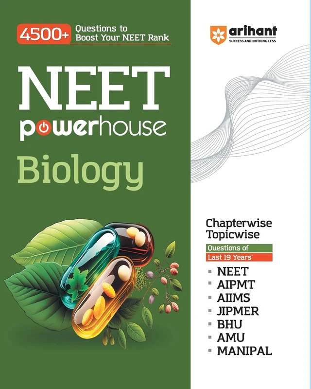 Chapterwise Topicwise Solved Papers 2023-2005 NEET+ AIIMS, JIPMER, MAIPAL, BVP, UPCPMT, BHU Biology
