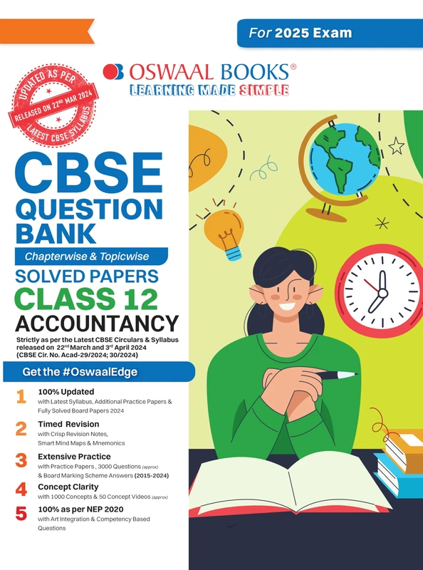 CBSE Question Bank Chapterwise and Topicwise SOLVED PAPERS_Class 12_Accountancy_For Exam 2024-25