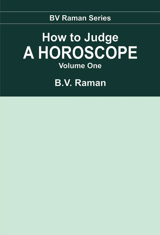 How to Judge a Horoscope (2 Volumes)
