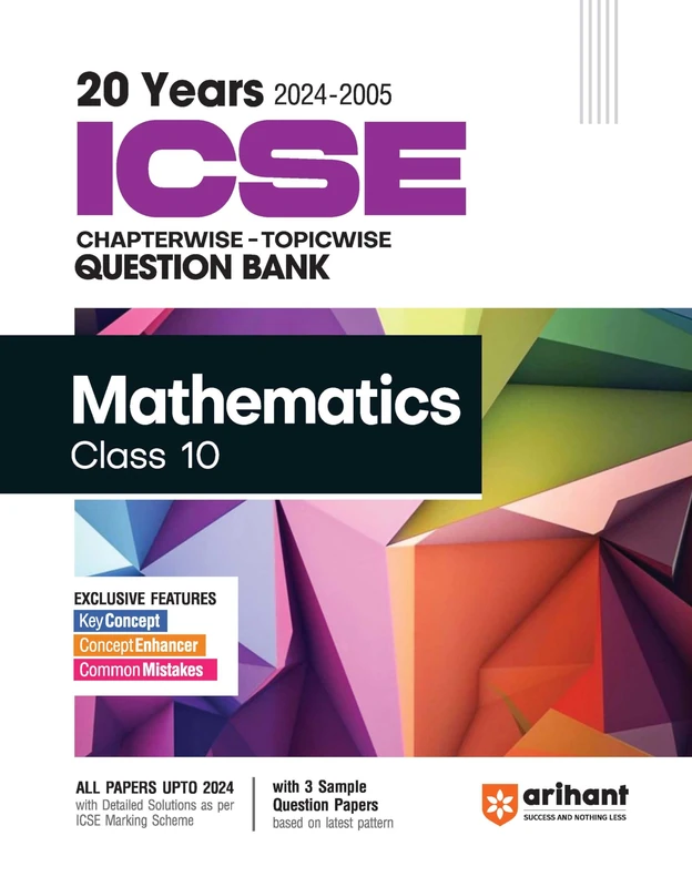 Icse Chapter Wise Mathematics Class 10