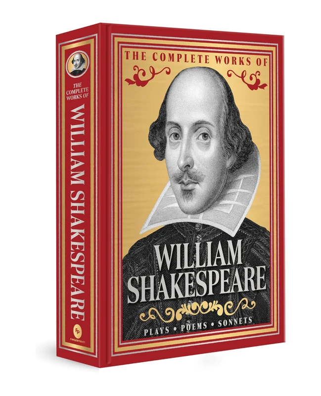 The Complete Works of William Shakespeare: (Deluxe Hardbound Edition) (Fingerprint Classics)
