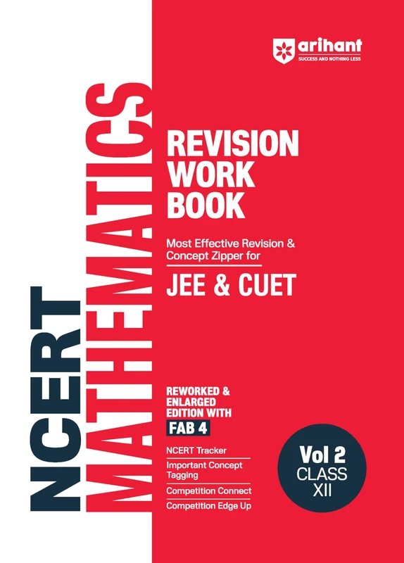 Ncert Mathematics Revision Work Book Jee & Cuet Class 12th