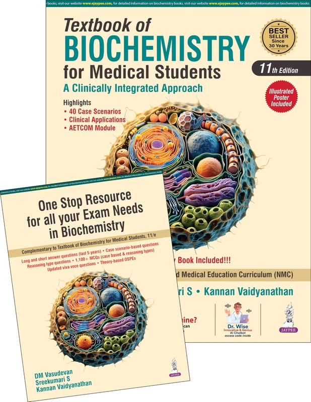 Textbook of Biochemistry for Medical Students: A Clinically Integrated Approach - Image 1