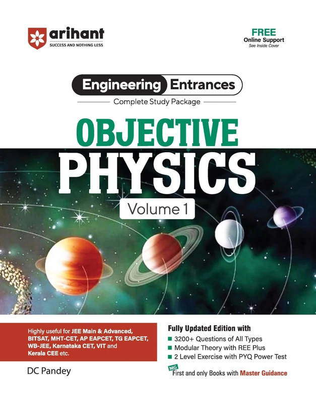 Obj. Engg. Physics Vol.-1 Dc Pandey (Editionv)
