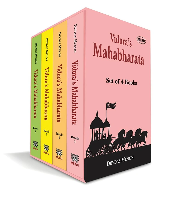 Vidura's Mahabharata: Beginnings, Preparations for War, War at Kurukshetra and Aftermath of War (Set of 4 Books) - Image 1